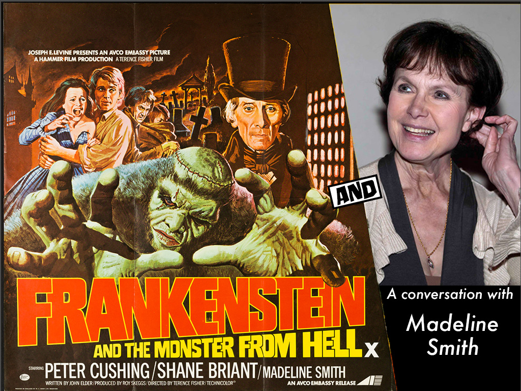 Frankenstein Monster from Hell quad poster